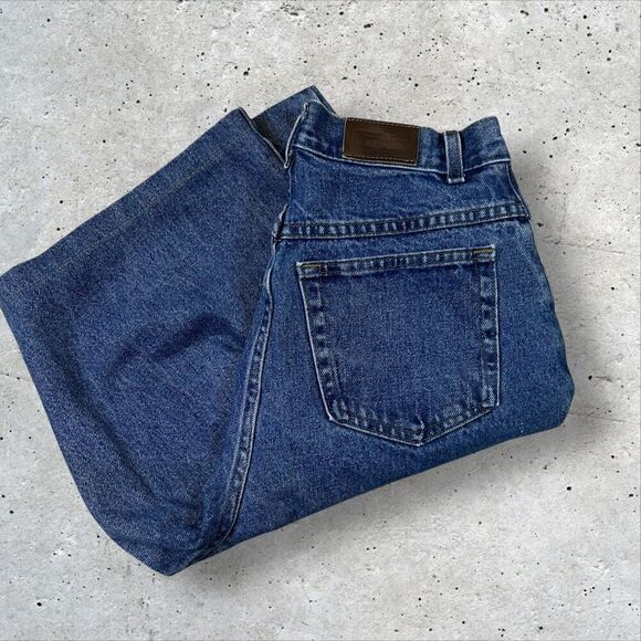 L.L Bean Jean Shorts Women's Size 12T Blue Denim Outerwear - Picture 1 of 9
